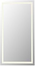 Elegant Kitchen and Bath Riven 72X36 Led Mirror in Silver