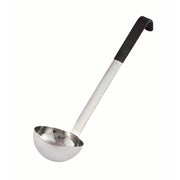 4970410 Ladle - Short Handled 4 oz. Capacity by Vollrath – 18.50x3.50x3.50, Stainless Steel, Black, Model 4970420