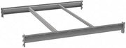Tennsco Shelf, 48 in D, 48 in W, Industrial Gray BPB-48-48 - 1 Each