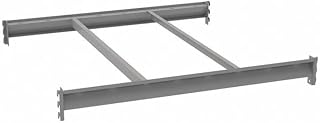 Tennsco Shelf, 48 in D, 48 in W, Industrial Gray BPB-48-48 - 1 Each