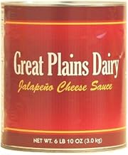 Gehl's Great Plains Dairy Jalapeno Cheese Sauce, 106 Ounce (Pack of 6)