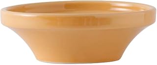 Tuxton China DYB-130D Soup Bowl, 13 oz., 5-7/8" Diameter x 2"H, Round, Microwave and Dishwasher Safe, Oven Proof, Fully Vitrified, Ceramic, DuraTux, Assorted Colors, Pack of 12