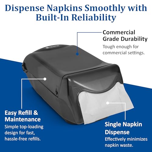San Jamar Clear / Mini Interfold / 1 Paper Napkin Dispensers