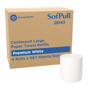 Georgia-Pacific White / 4 Count (Pack of 1) / Paper towel refill Paper Towels