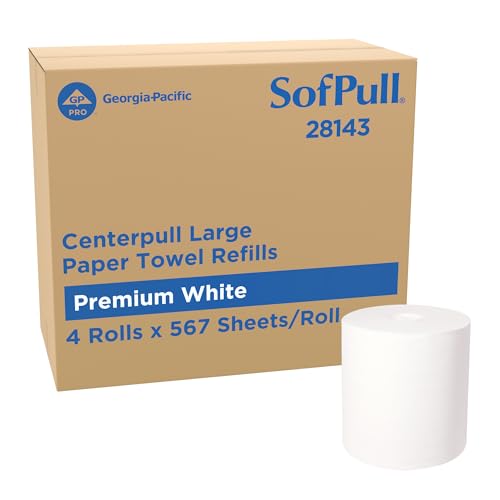 Georgia-Pacific White / 4 Count (Pack of 1) / Paper towel refill Paper Towels