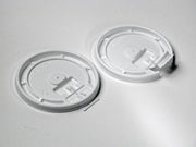 LM1620FB CPC 10-20 oz Lid Fold Back Hot Cup - White44; Case of 1000
