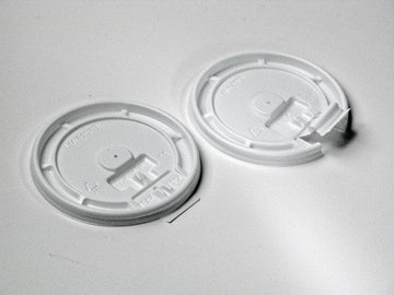 LM1620FB CPC 10-20 oz Lid Fold Back Hot Cup - White44; Case of 1000