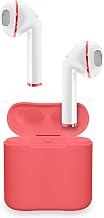 Sentry True Wireless Earbuds with Charging Case, Coral Red, BT960R