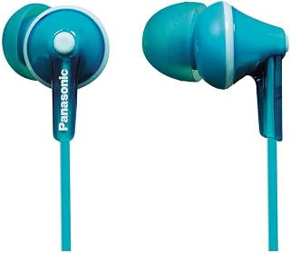 Panasonic RP-HJE125-Z Wired Earphones, Blue