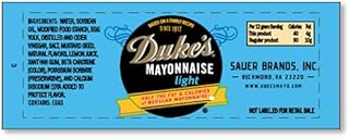 DUKE'S Light Mayonnaise Portion Control Packets