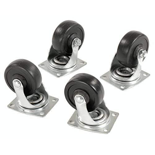 3" Replacement Casters for Global Hardwood Dolly by Global Industrial – 6"L x 1.25"W x 3.88"H, Metal, Model 251444