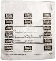 DayMark - 113019-55 x 55 Saddlepack Sunday Portion Bag