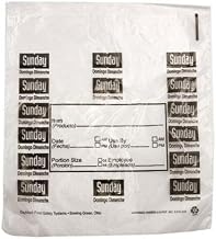 DayMark - 113019-55 x 55 Saddlepack Sunday Portion Bag