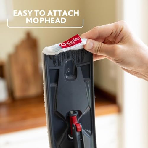 O-Cedar H2prO + 2 Refills / Red / 1 Dust Mops