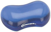 Innovera Gel Mouse Wrist Rest, Blue -:- Sold as 2 Packs of - 1 - / - Total of 2 Each