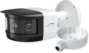 Speco Technologies Speco O8FBMS1 8MP Panoramic IP Camera with Flexible Intensifier, Analytics and Junction Box