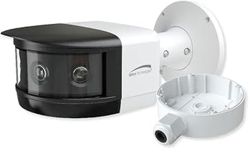 Speco Technologies Speco O8FBMS1 8MP Panoramic IP Camera with Flexible Intensifier, Analytics and Junction Box