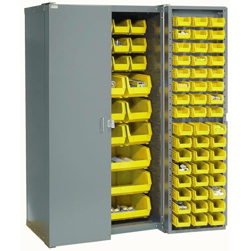 Global Industrial Yellow / 38 inches (W) x 24 inches (D) x 72 inches (H) / Industrial Storage Cabinets