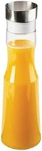Cal Mil Polycarbonate Pitcher with Stainless Steel Lid, 4 x 10 inch - 1 each.
