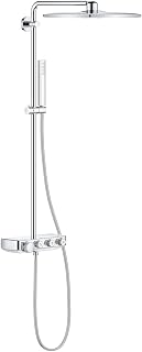 GROHE Euphoria SmartControl System 310 Cube Duo | 26508000 Shower & Shower Systems shower system with Thermostat for Wall Mounting – Chrome