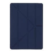 Trifold Case for iPad Air by Tech Theory – Faux Leather, Dark Blue