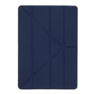 Trifold Case for iPad Air by Tech Theory – Faux Leather, Dark Blue