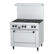 U Series 48" Gas Restaurant Range with (8) by Garland – 3.9 cubic_feet, Stainless Steel, Stainless-Steel, Model U48-8LL