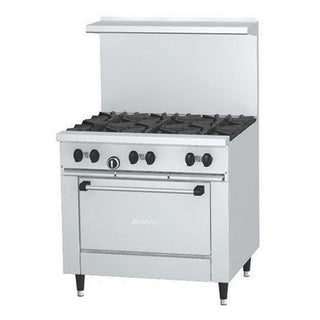 U Series 48" Gas Restaurant Range with (8) by Garland – 3.9 cubic_feet, Stainless Steel, Stainless-Steel, Model U48-8LL
