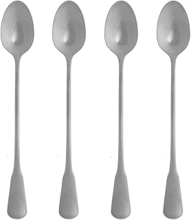 Oneida Colonial Boston 18/8 Stainless Steel Iced Beverage Spoon (Set of Four)