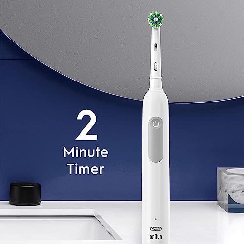 Oral-B White / 1 Count (Pack of 1) / Smart 1500 CrossAction Toothbrush Rotating