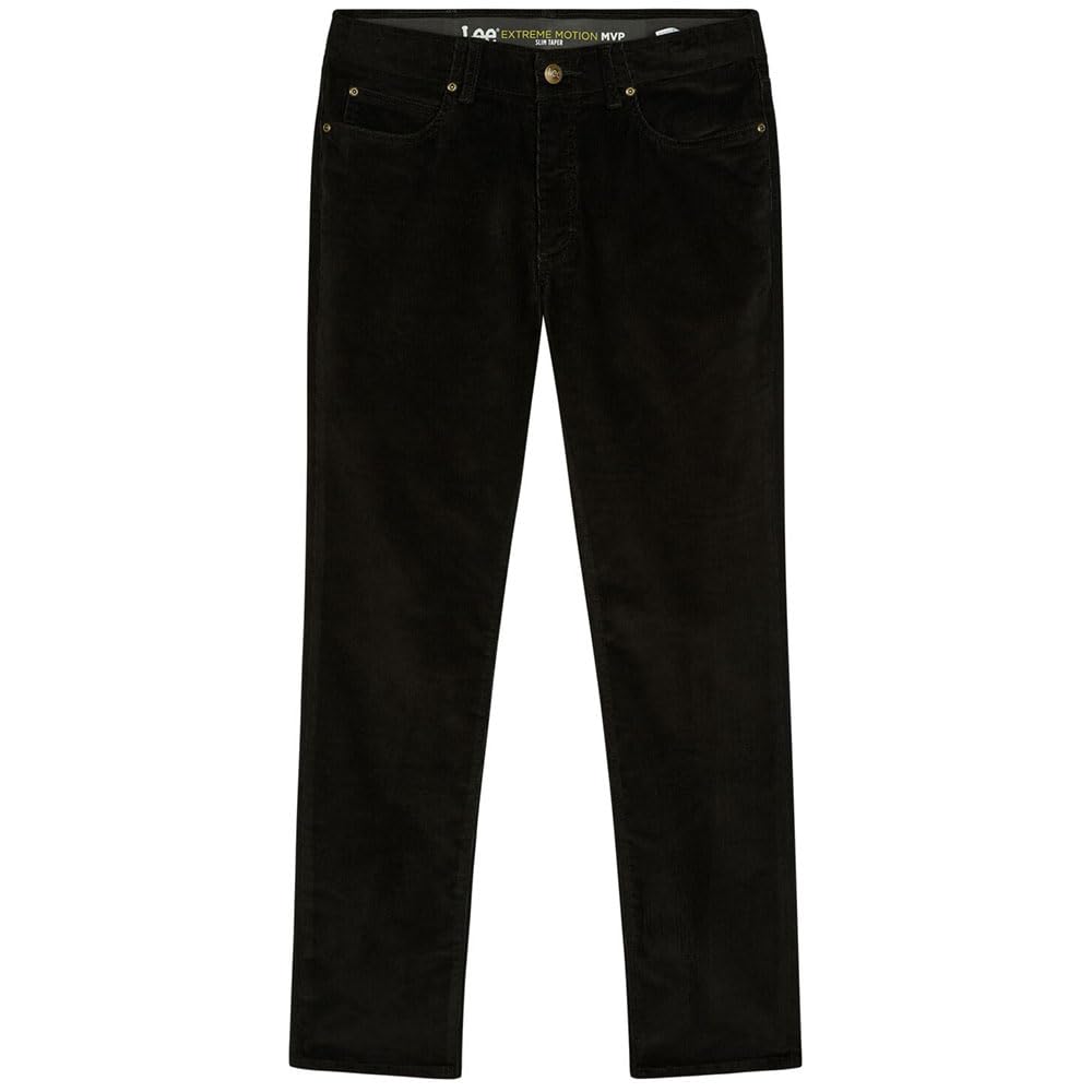 MVP Men's Slim Fit Jeans by Lee – Black, Model L72A