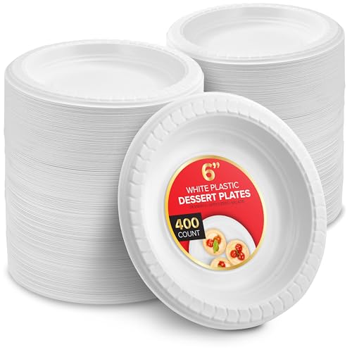 Stock Your Home 200 / Small / White Plates