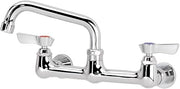 Krowne Silver Series Faucet – 18"L x 12"W x 2"H, Brass, Silver, Model 12-806L