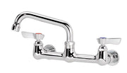 Krowne Silver Series Faucet – 18"L x 12"W x 2"H, Brass, Silver, Model 12-806L