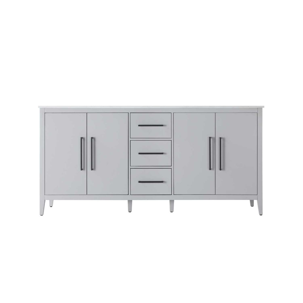 Millie Bathroom Vanity Grey by Lighting Design – Wood, Grey, Model VF29372DGR
