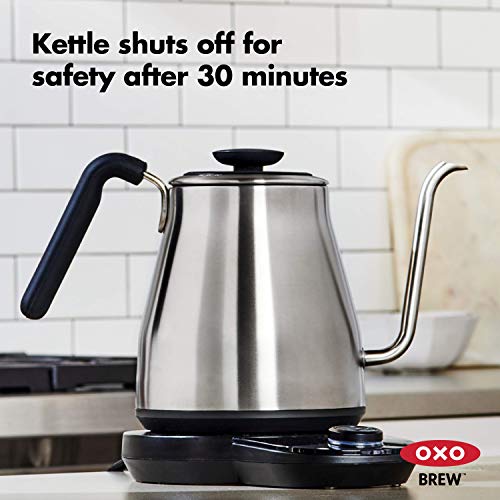 OXO 1.1 Quarts / Adjustable Temperature Kettle / STAINLESS STEEL Electric Kettles