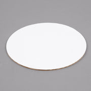 Single Wall Circular Cake Board White by Vineland Packaging – Cardboard, White, Model 12759