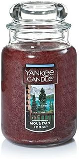 Yankee Candle Single Wick Scented Glass Candle Mountain Lodge
