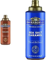 Ghirardelli 16oz Sauce Variety Pack: Caramel & Sea Salt Caramel