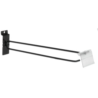 Black Slatwall Flip Scan Hooks by Retail Resource – Model FS600SWFM11BKFS