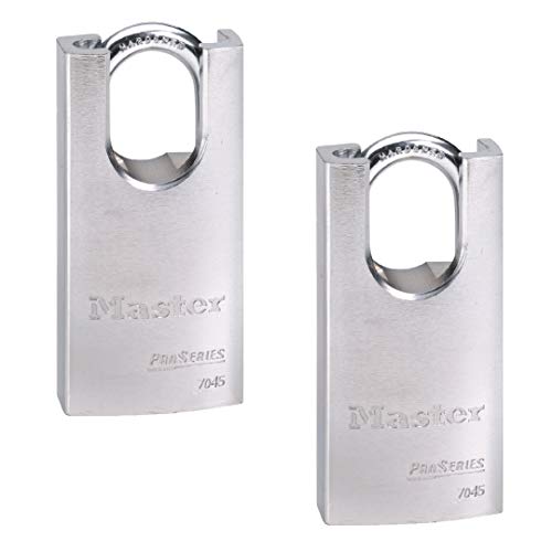 Master Lock 2 Pack / Chrome / 2 Keyed Padlocks
