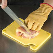 San Jamar Yellow / 6 / 9" x 6" Cutting Boards