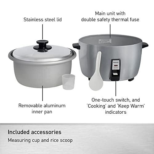 Panasonic 23 Cup / 120V / Cooker Commercial Rice Cookers