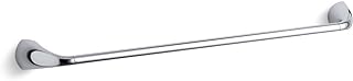 Kohler 37051-CP Alteo Bathroom Towel Bar, 24 inch, Installation Tools Included, Corrosion Resistant, Premium Metal Construction, Polished Chrome