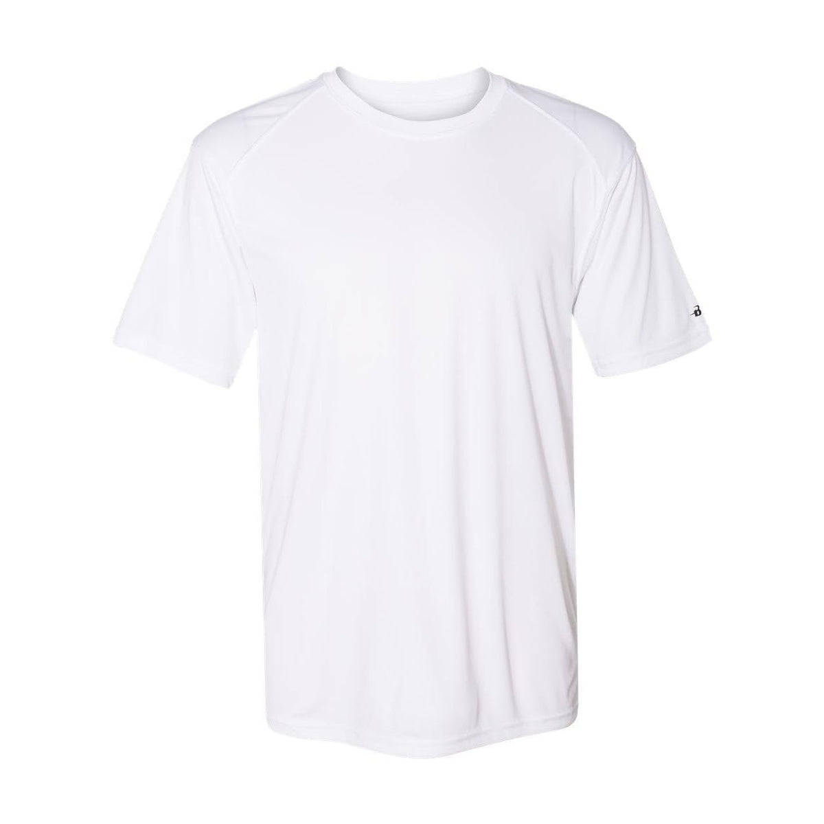 Ultimate SoftLock™ Tee L White by Badger – Polyester, White, Model 4020