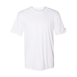 Ultimate SoftLock™ Tee L White by Badger – Polyester, White, Model 4020