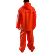 Comfort-Tuff 2-Piece Rain Suit by TINGLEY – Small, Polyester,Metal, Blaze Orange, Model S63219