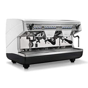 Simonelli APPIA II Volumetric 2 Group Espresso Machine Black 220V 3400W by Nuova Simonelli – 11 liters, Stainless Steel, black, Model Appia-II-Vol 2GRP 220V BLK
