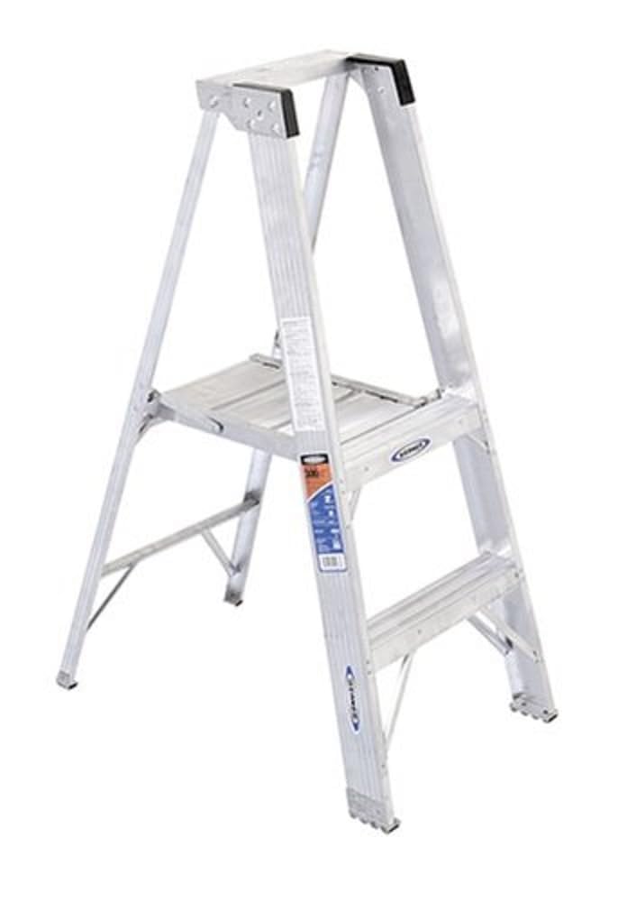 Werner 4 feet / Silver / 1 Step Ladders