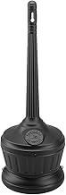 Commercial Zone Smokers' Outpost Standard Outdoor Ash Urn, 4 Gallon, Black (711301)
